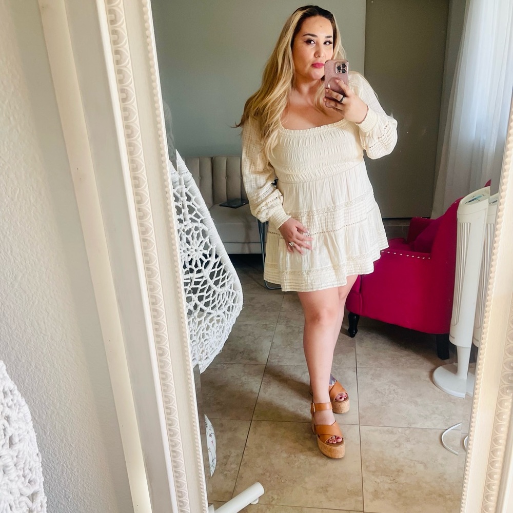 Off white dress
